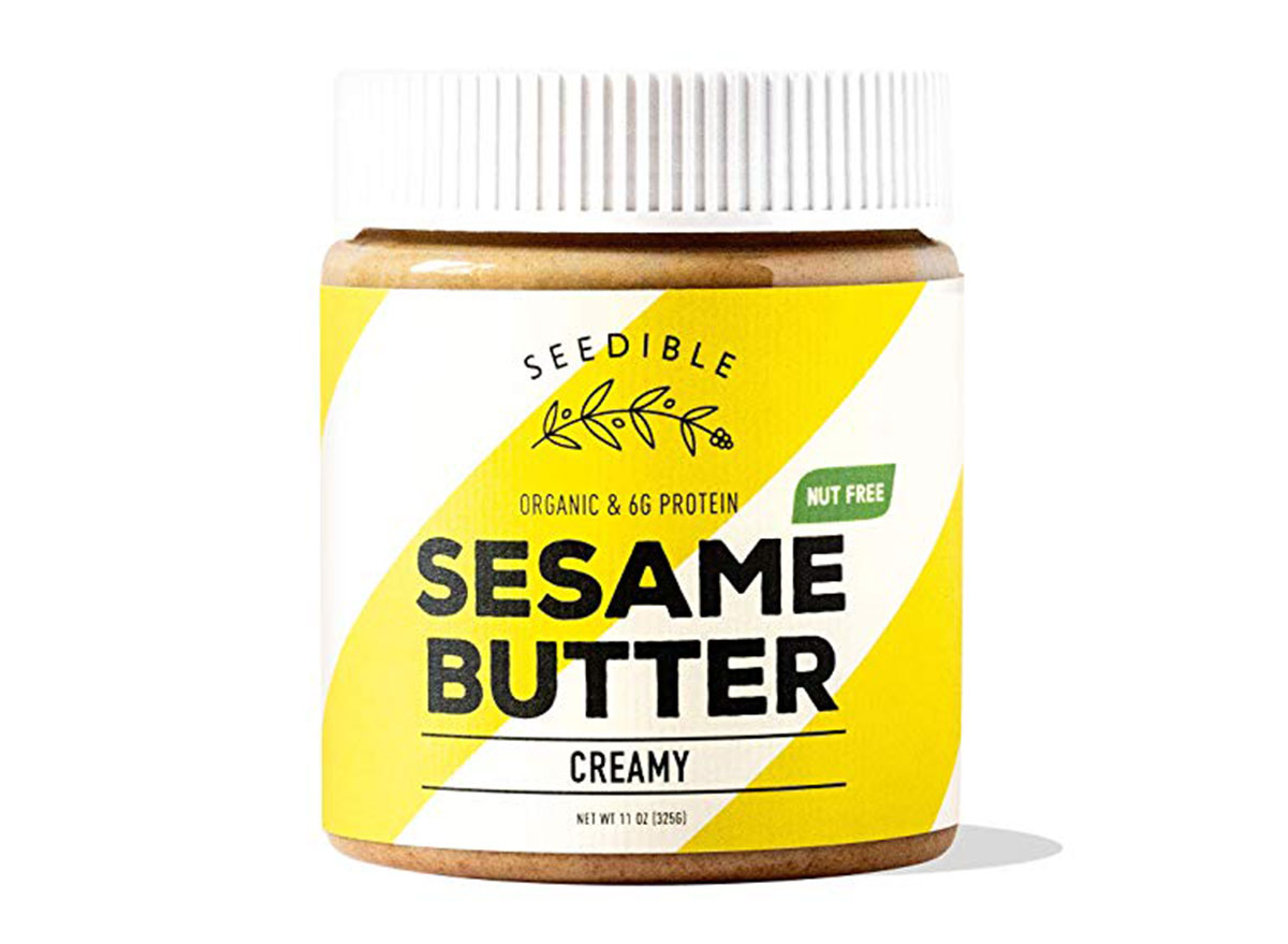 seedible sesame butter jar