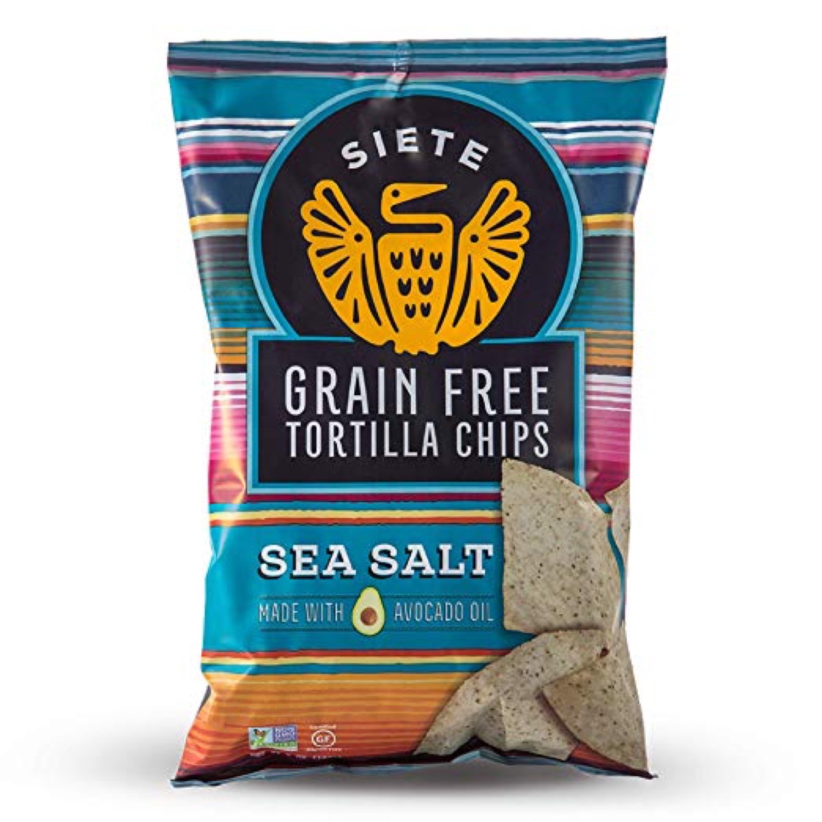 grain free sea salt tortilla chips, gluten-free snacks