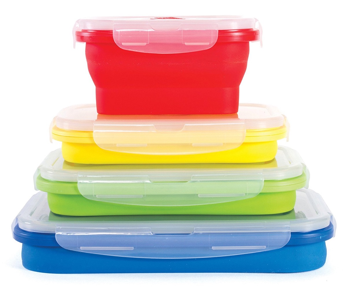 Freshware Meal Prep Containers [15 Pack] 1 Compartment Food Storage Containers with Lids, Bento Box, BPA Free, Stackable, Microwave/Dishwasher