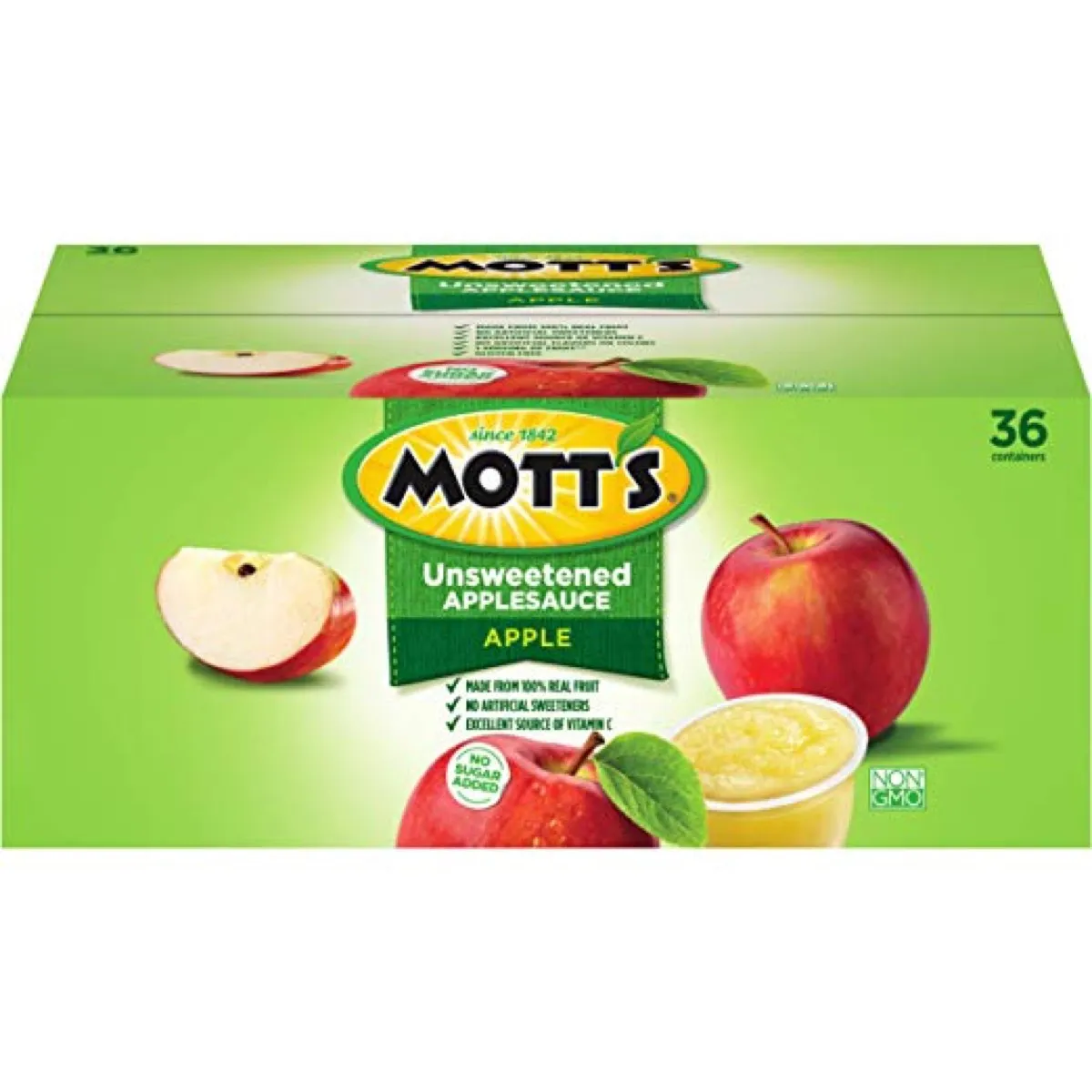 mott's unsweetened applesauce, peanut free preschool snacks