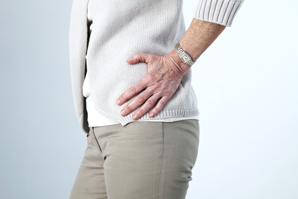 Hip Pain In An Elderly Person