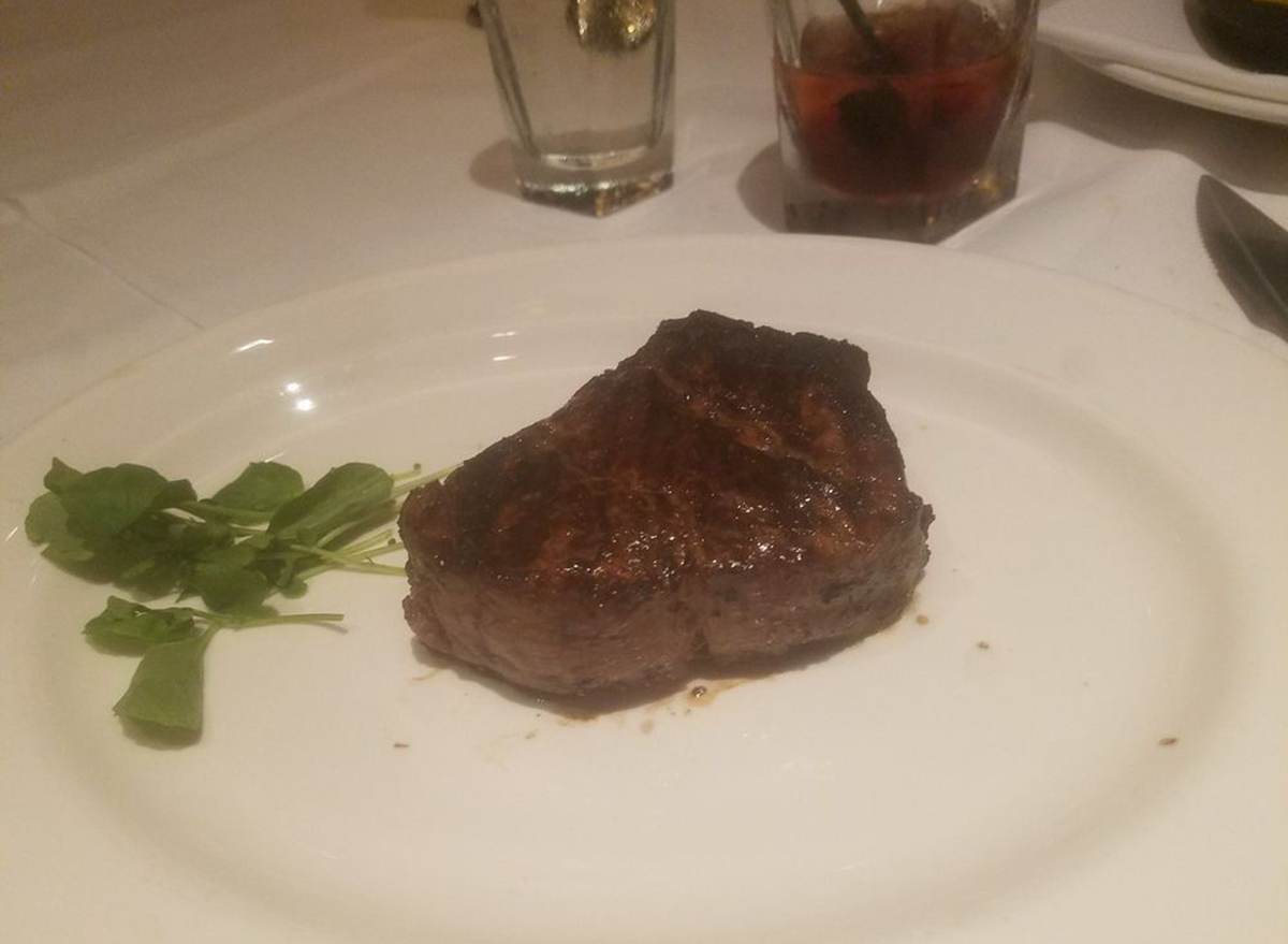 10 ounce filet mignon