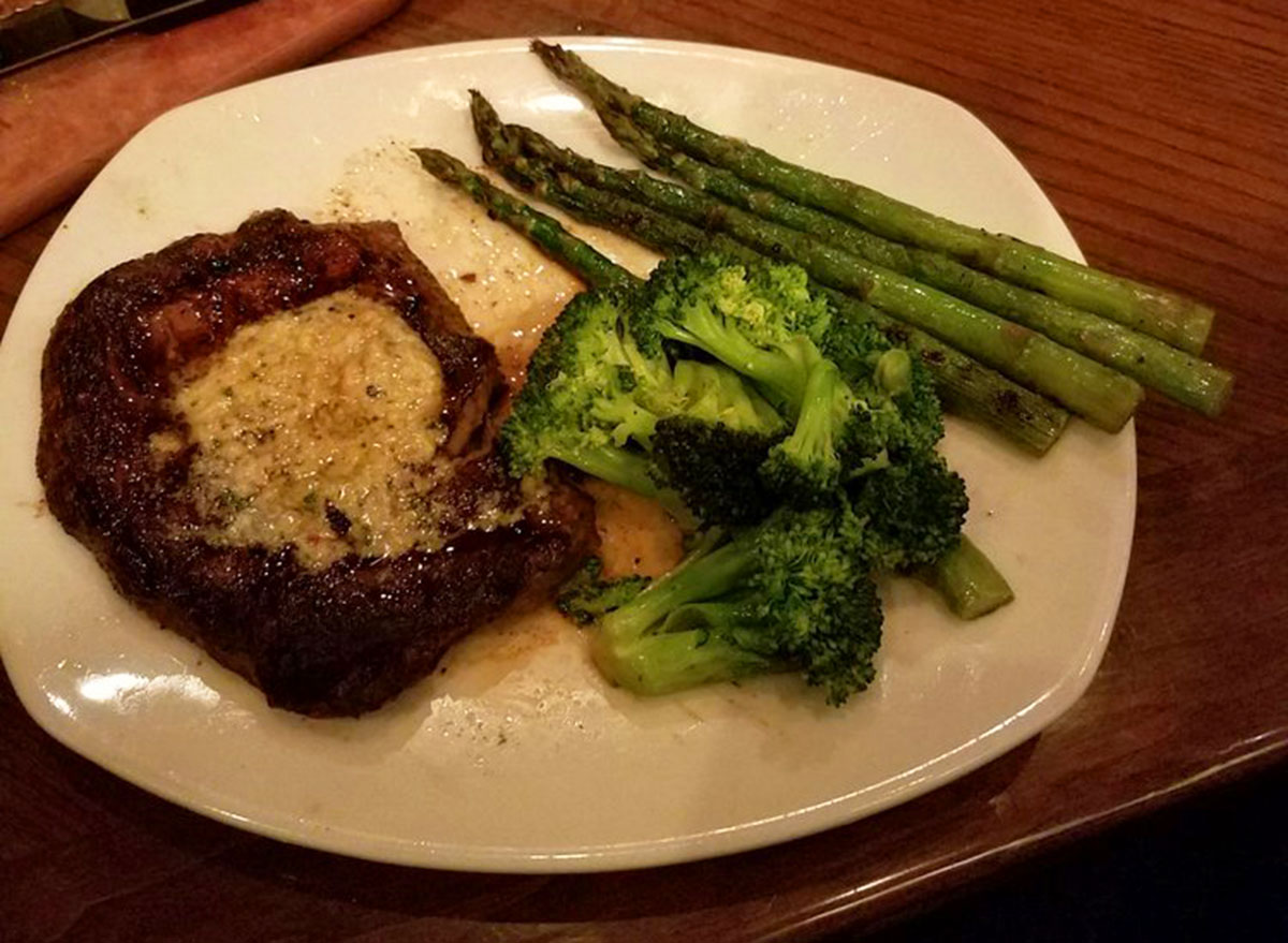 asparagus side from outback steakhouse