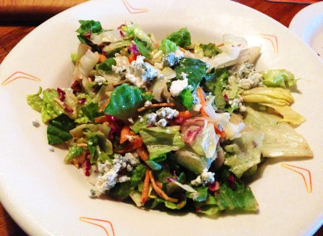blue cheese pecan chopped salad from outback steakhouse