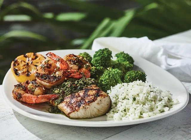 Bonefish Grill Mahi Mahi and Shrimp
