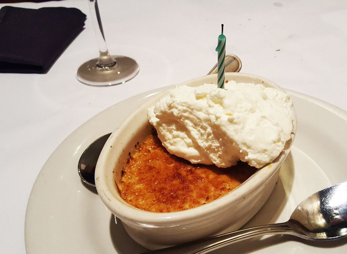 bonefish grill pumpkin creme brulee