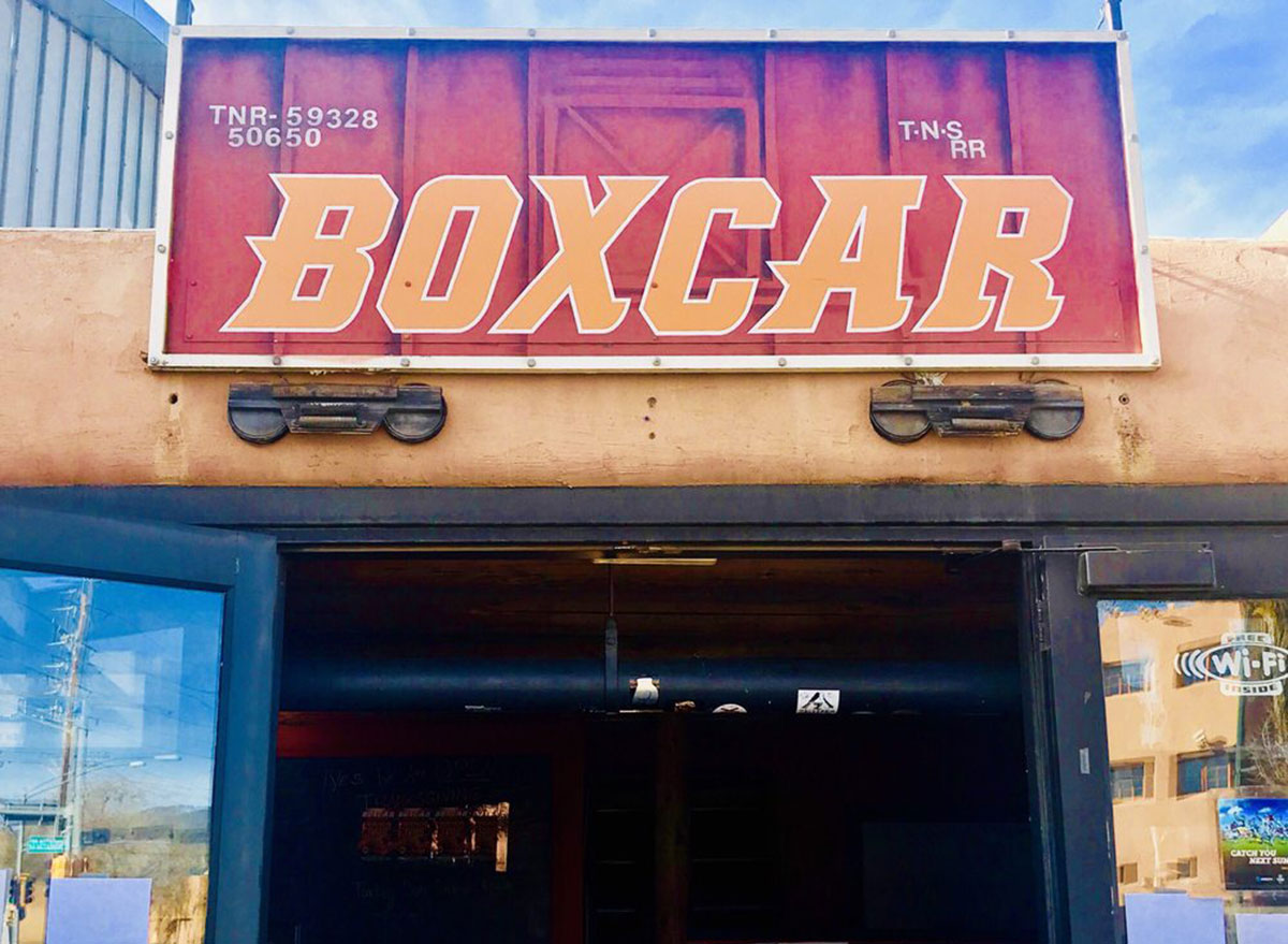 boxcar bar grill sports bar new mexico