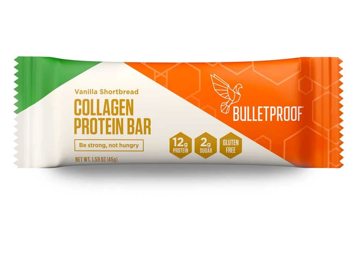 bulletproof collagen protein bar vanilla shortbread