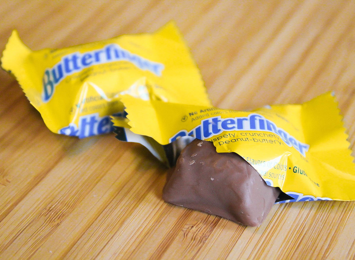 butterfinger halloween candy 100 calories