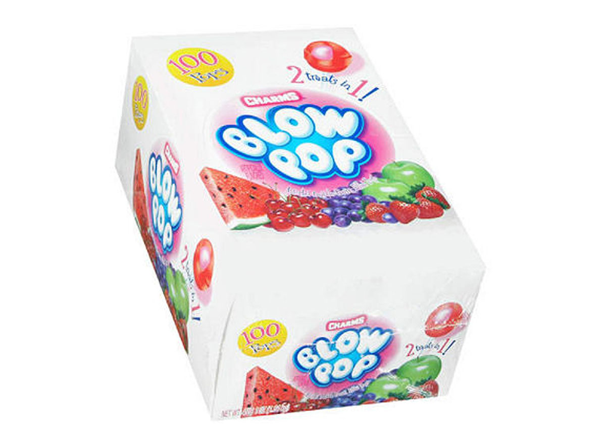 box of charms blow pops