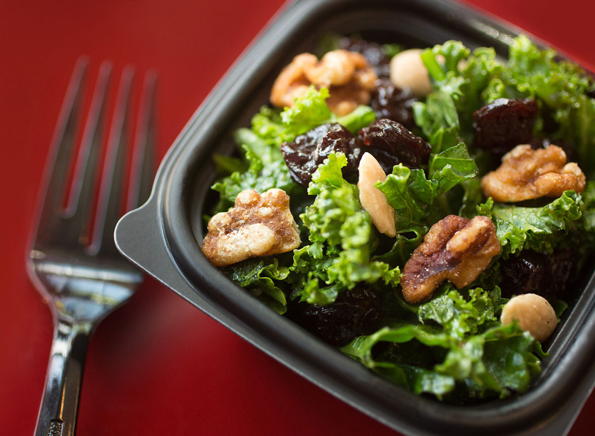 chick fil a superfood side container with fork