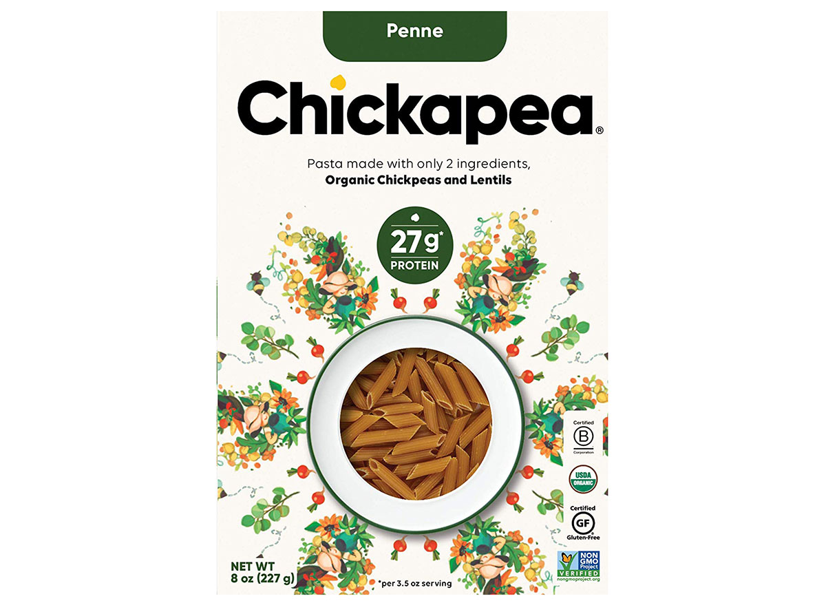 chickapea penne pasta