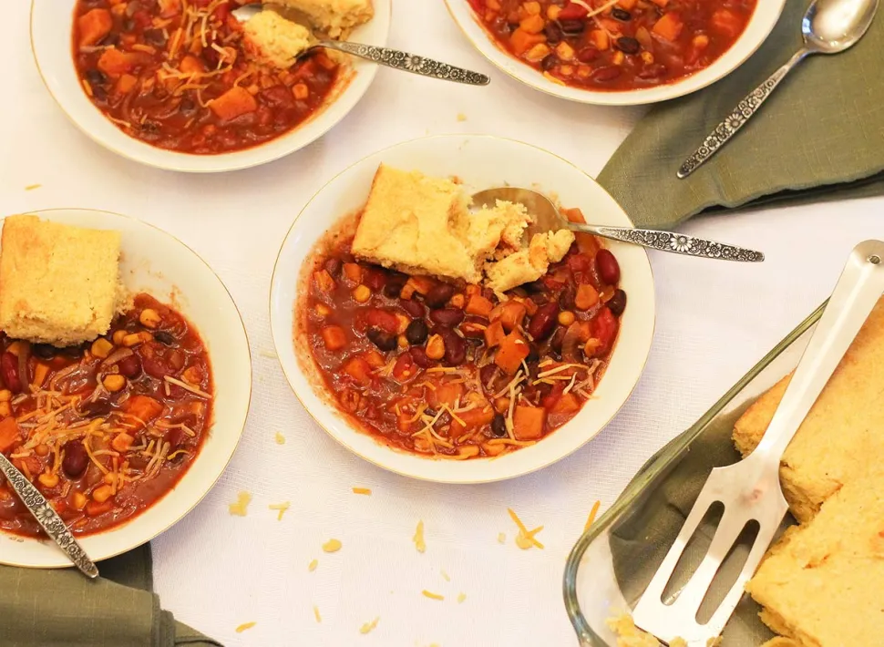 The BestEver CrockPot Vegetarian Chili Recipe — Eat This Not That