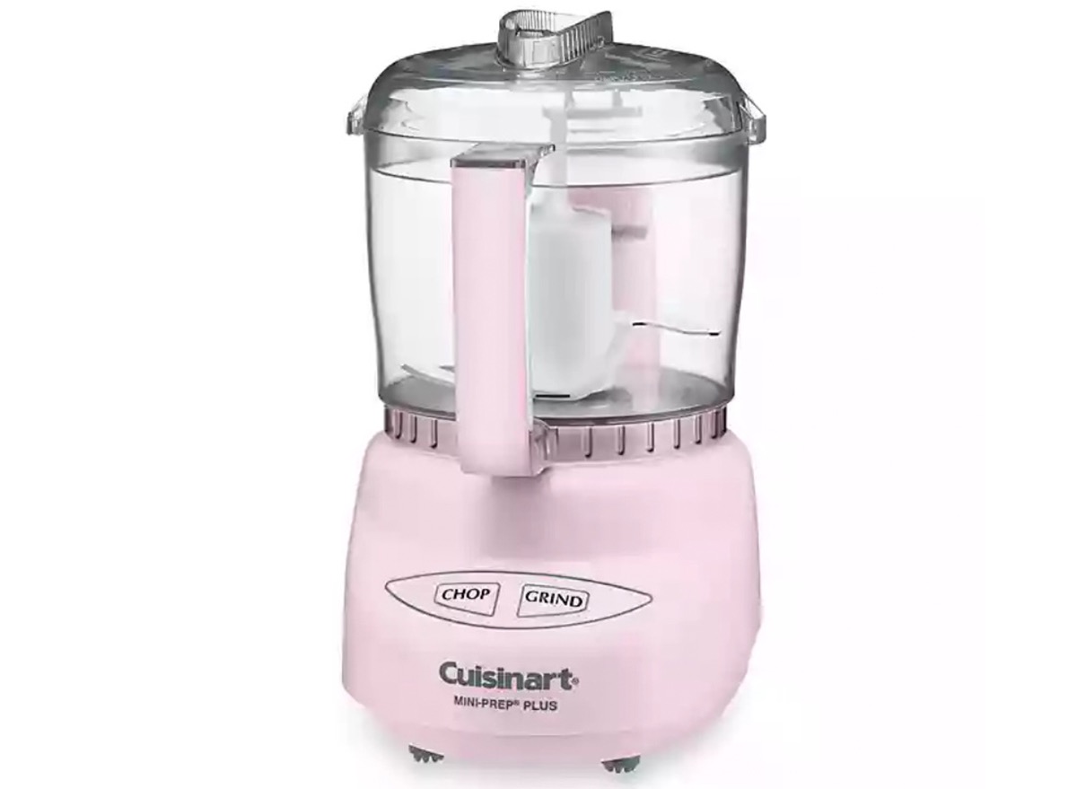 cuisinart mini food processor, millennial pink kitchen accessories