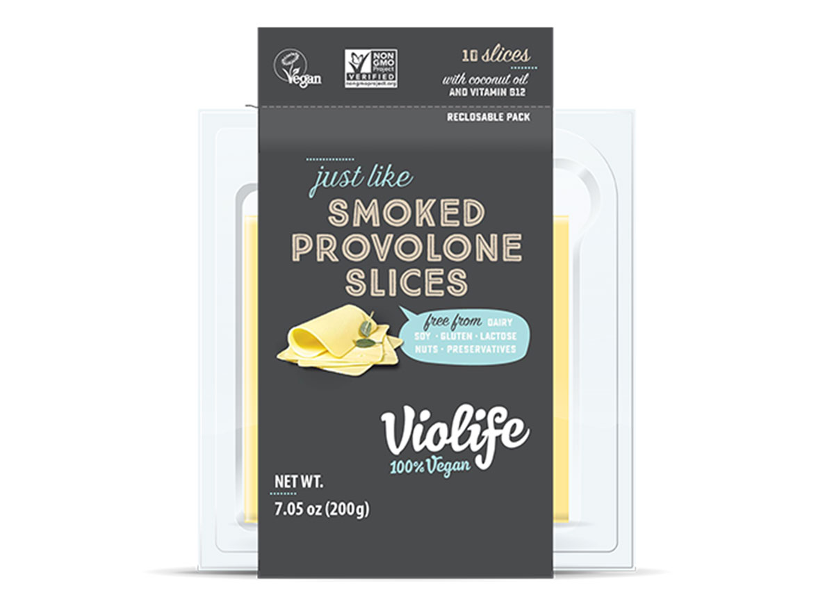 Dairy free cheese provolone slices