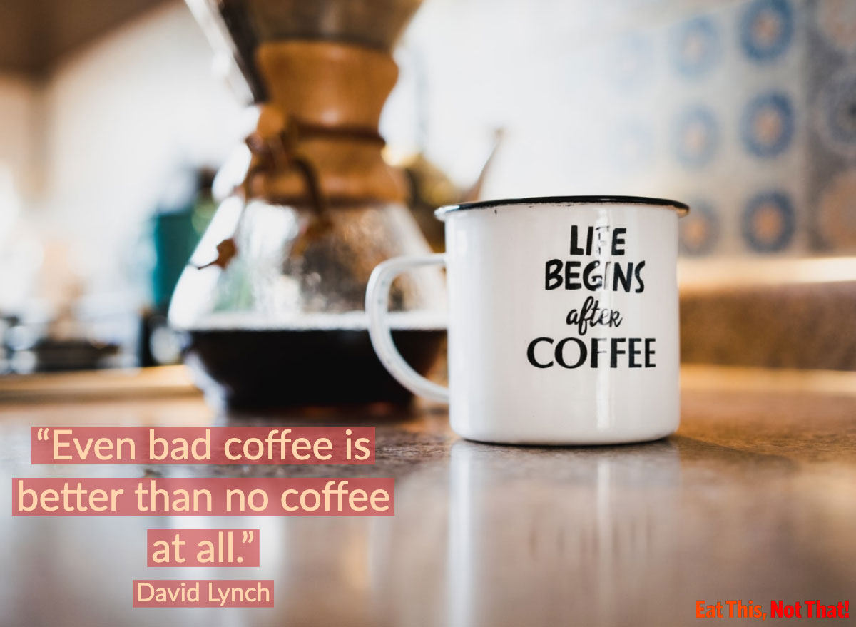 coffee quote david lynch