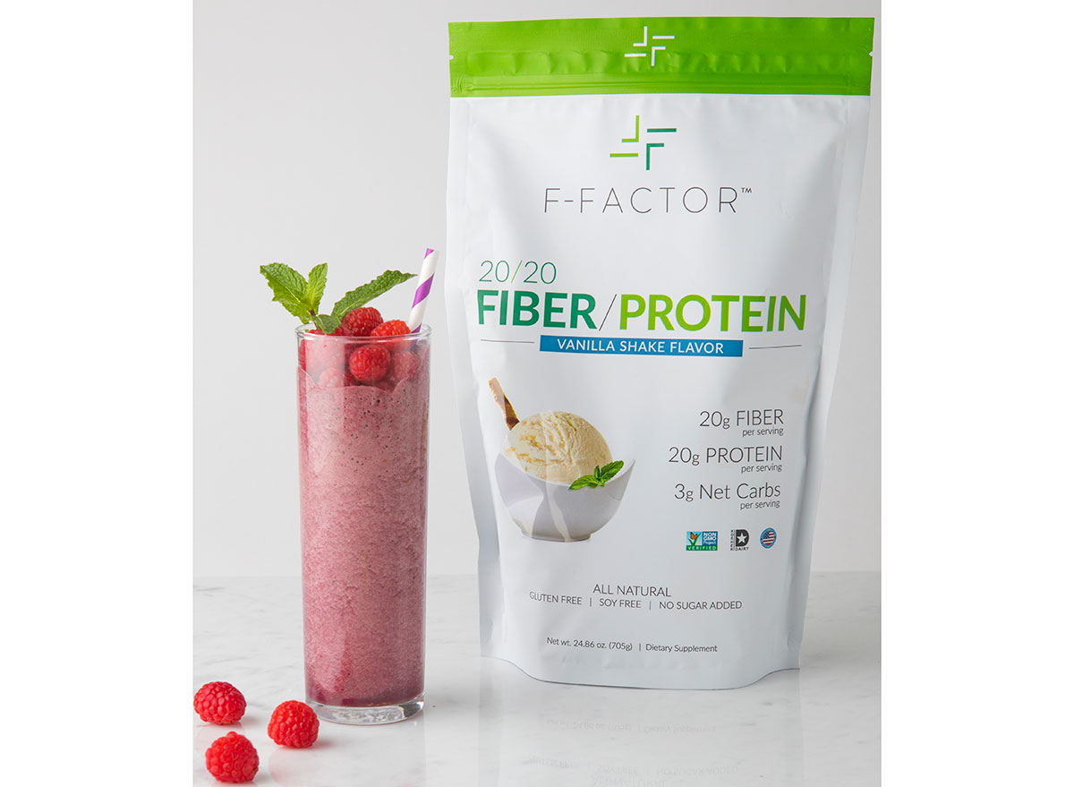 f factor 20 20 fiber protein