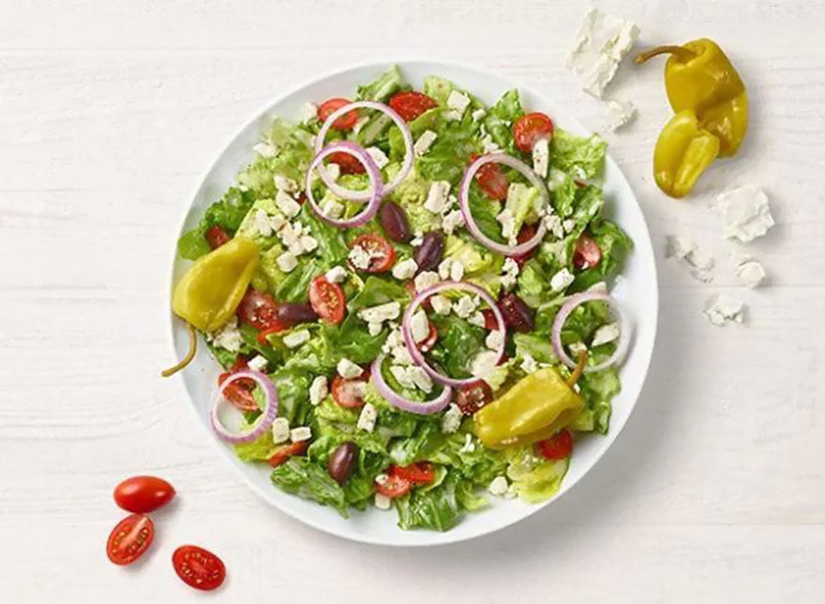 greek salad whole panera