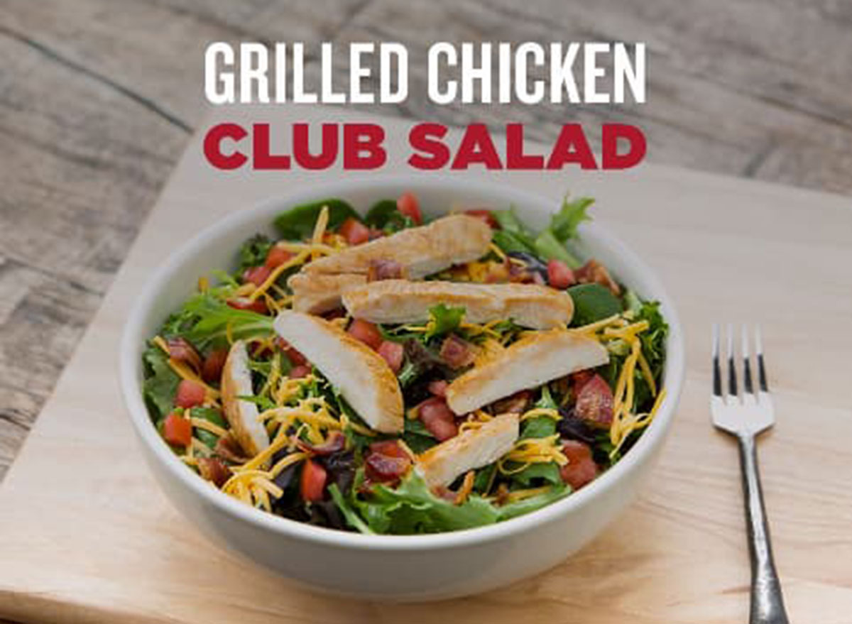 johnny rockets grilled chicken salad