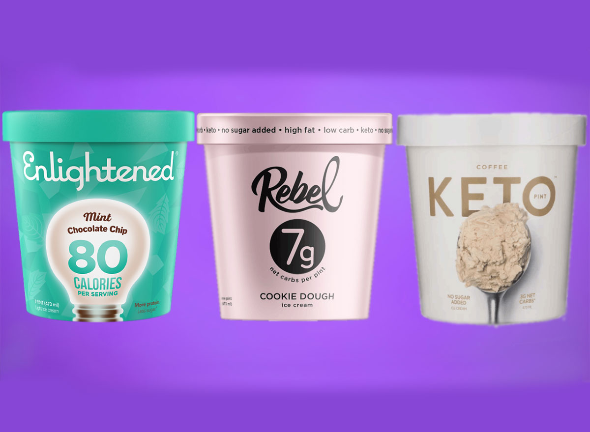 keto ice cream pints variety flavors