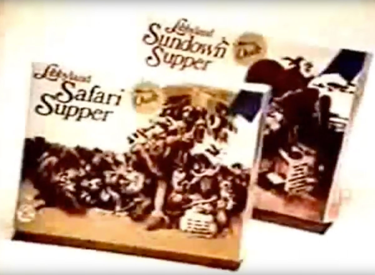 libbyland safari supper tv dinner