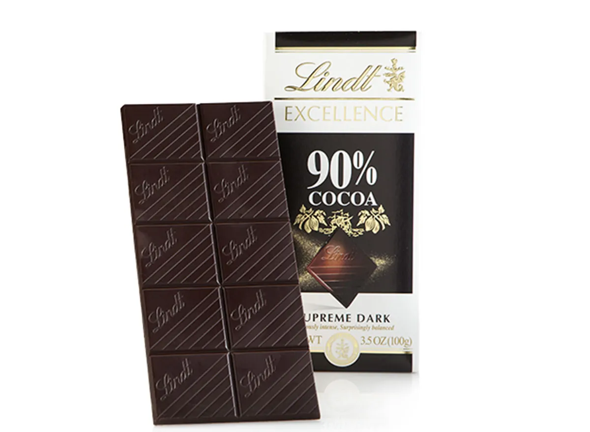 lindt dark chocolate bar