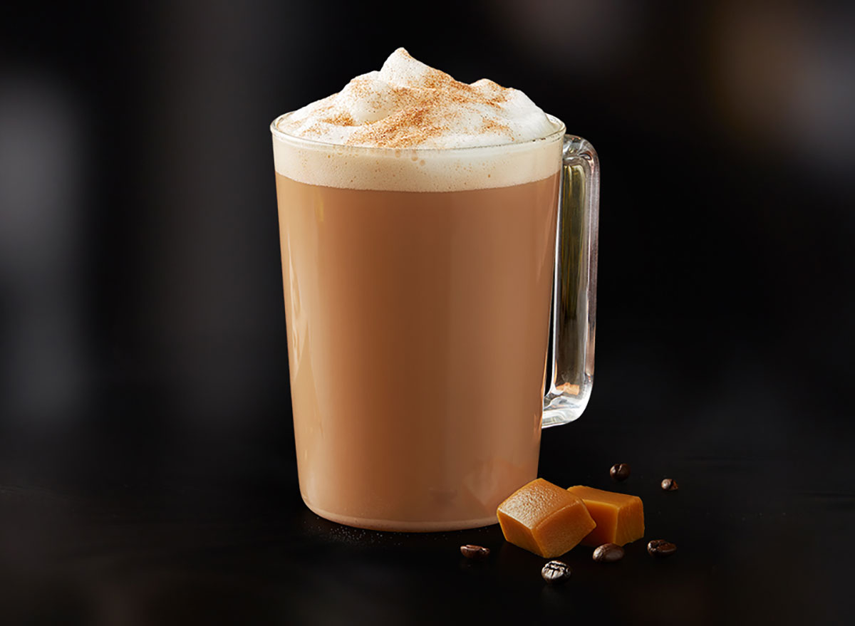 mcdonalds caramel pumpkin spice latte