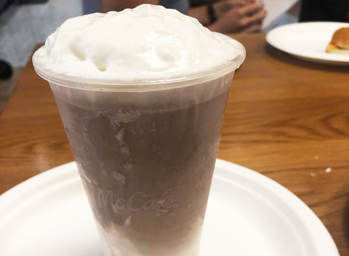 mcdonalds chocolate shake