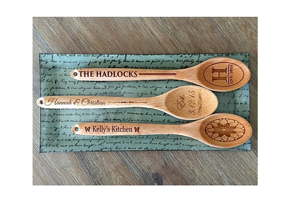 Personalized Funny Wooden Spoon Setcustom Kitchen 