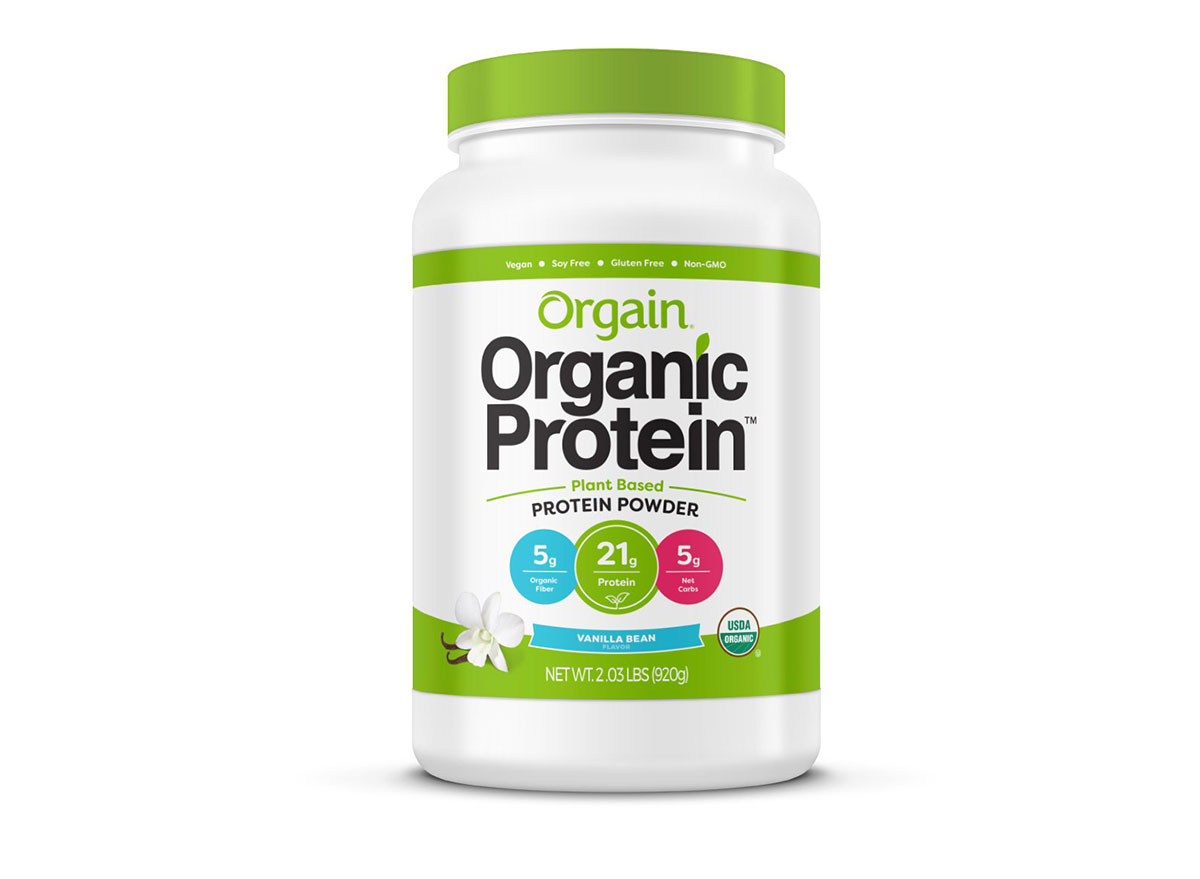 orgain protein powder