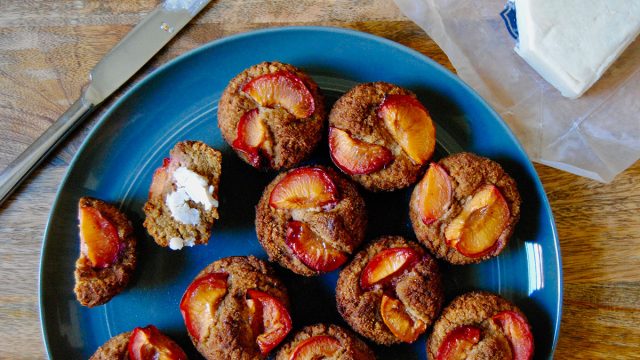 paleo plum muffins