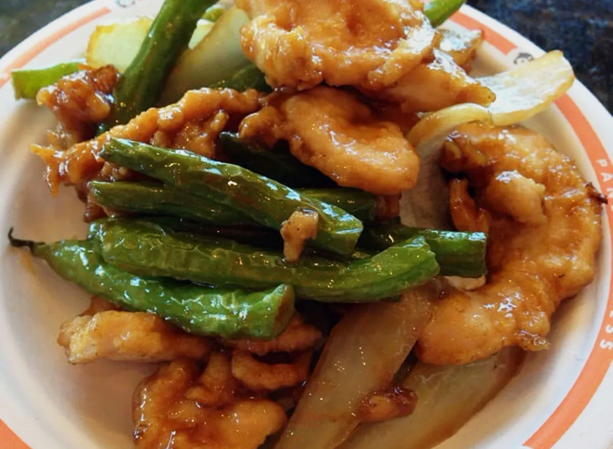 panda express string bean chicken