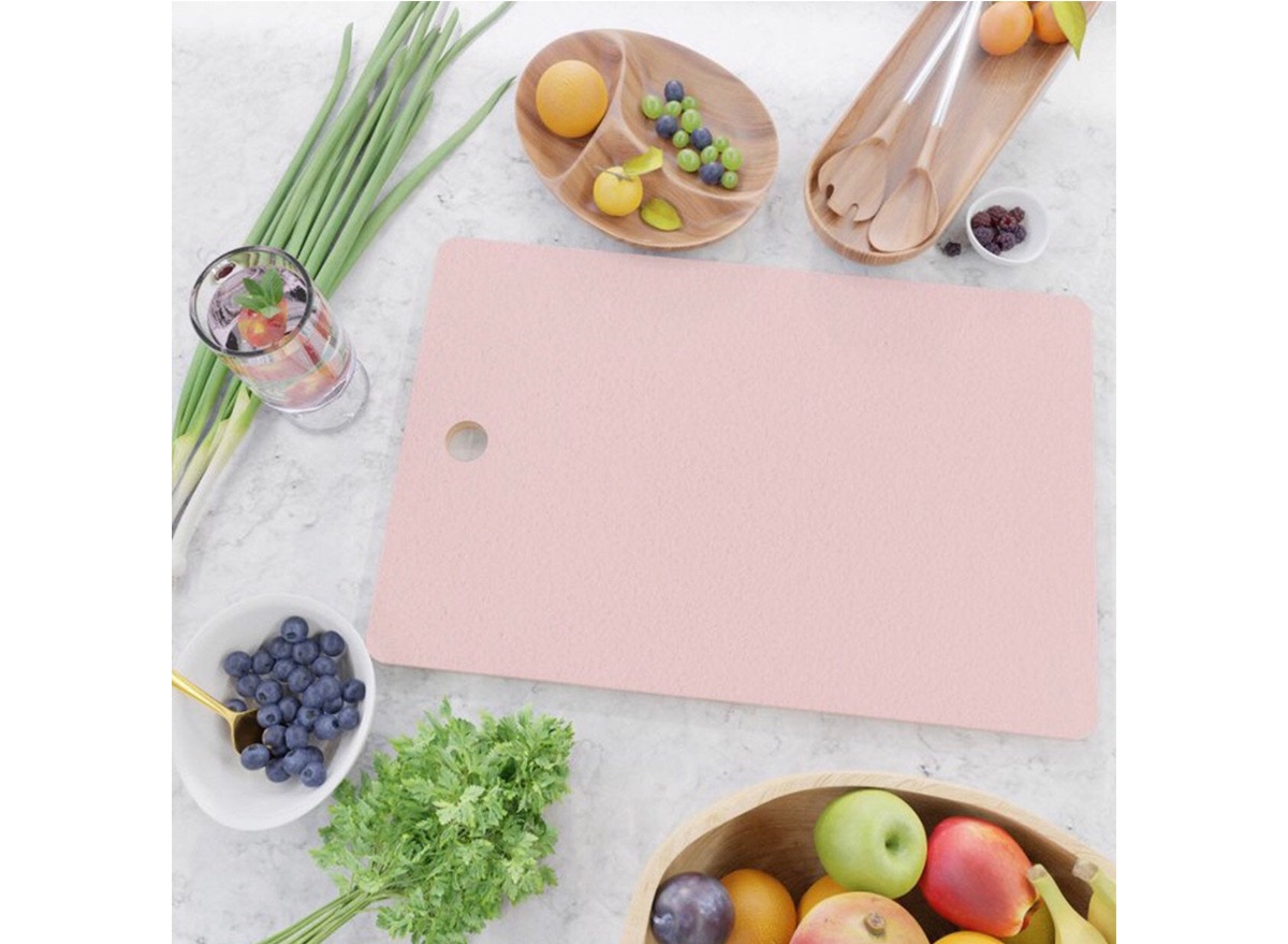 pink cutting board, millennial pink kitchen accessories