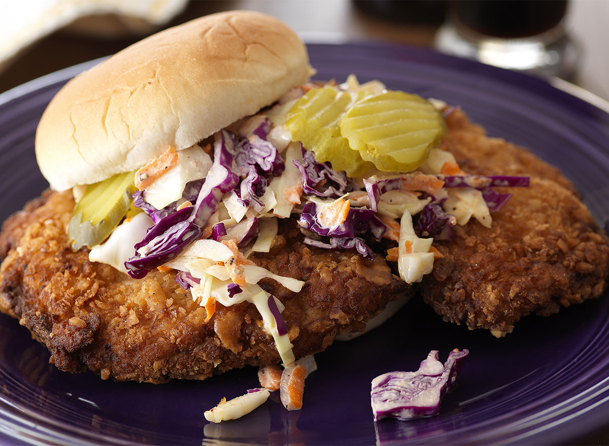 pork tenderloin sandwich