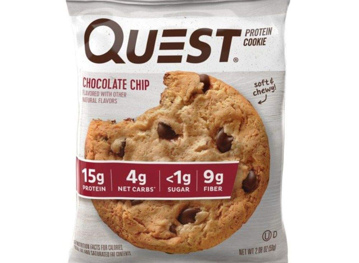 quest protein cookie chocolate chip