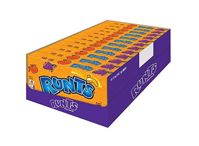 runts candy boxes