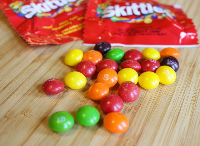 skittles halloween candy 100 calories