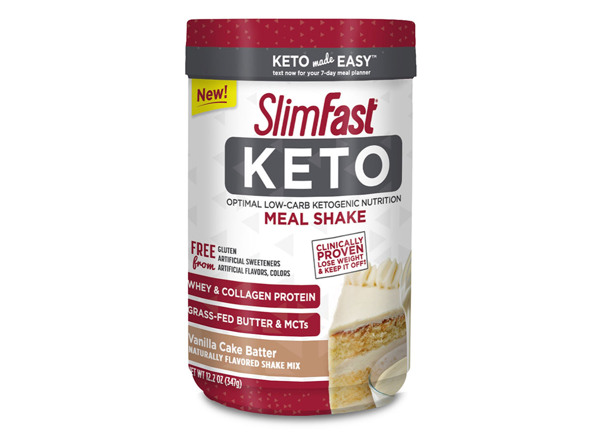 slimfast keto meal shake