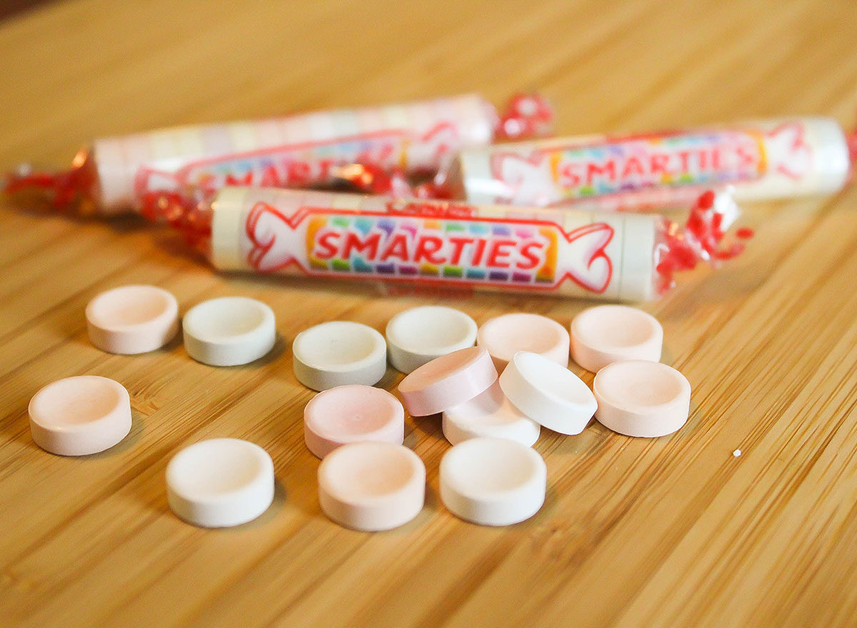 smarties halloween candy 100 calories