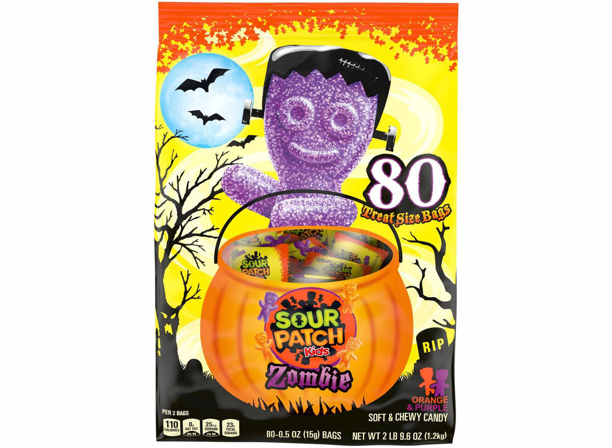 Sour patch kids treat bags