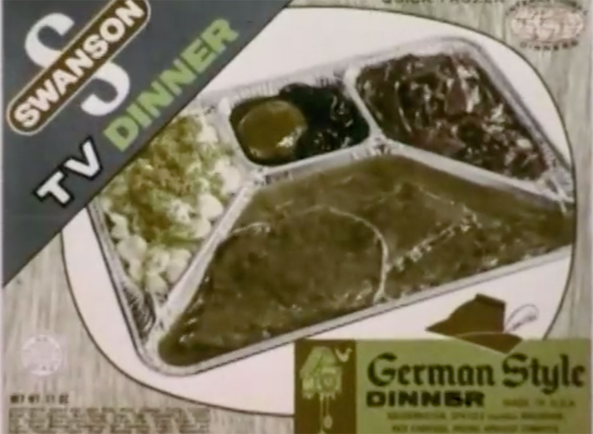 swanson german style tv dinner