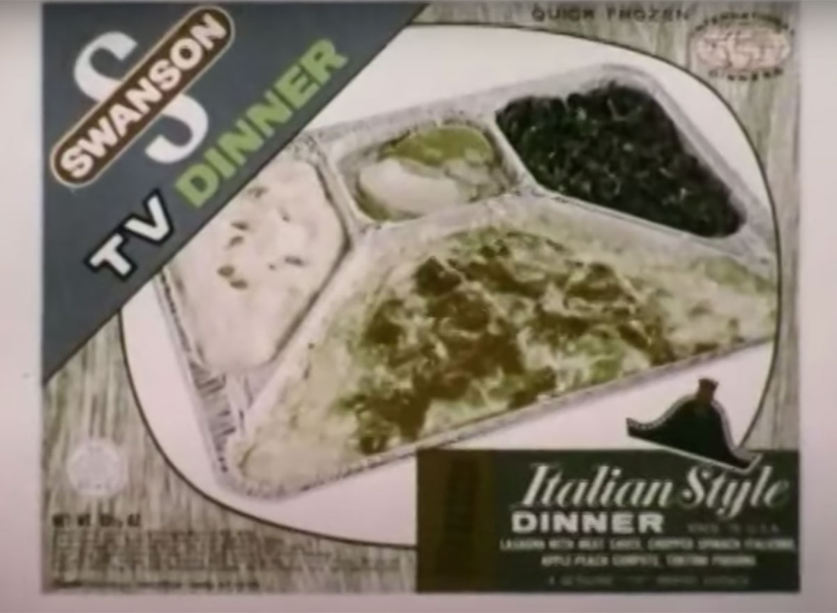 swanson italian style tv dinner