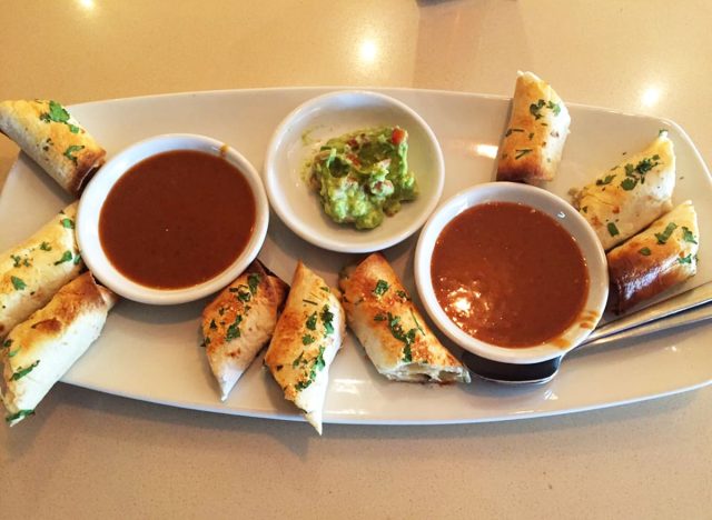 thai chicken spring rolls from california pizza kitchen