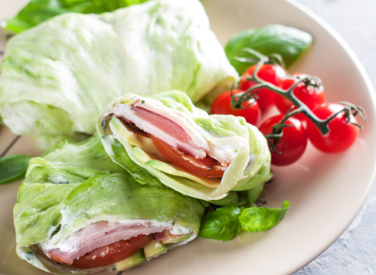 turkey lettuce wrap