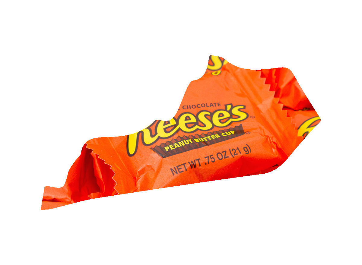 Kentucky's favorite candy bar is Reese's Cups