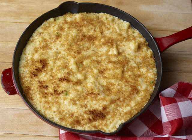 mac and cheese carbonara recipe from buddy v's ristorante in las vegas