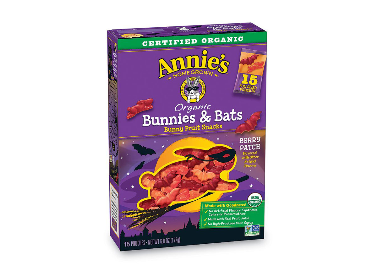 annies bunny fruit snacks halloween candy