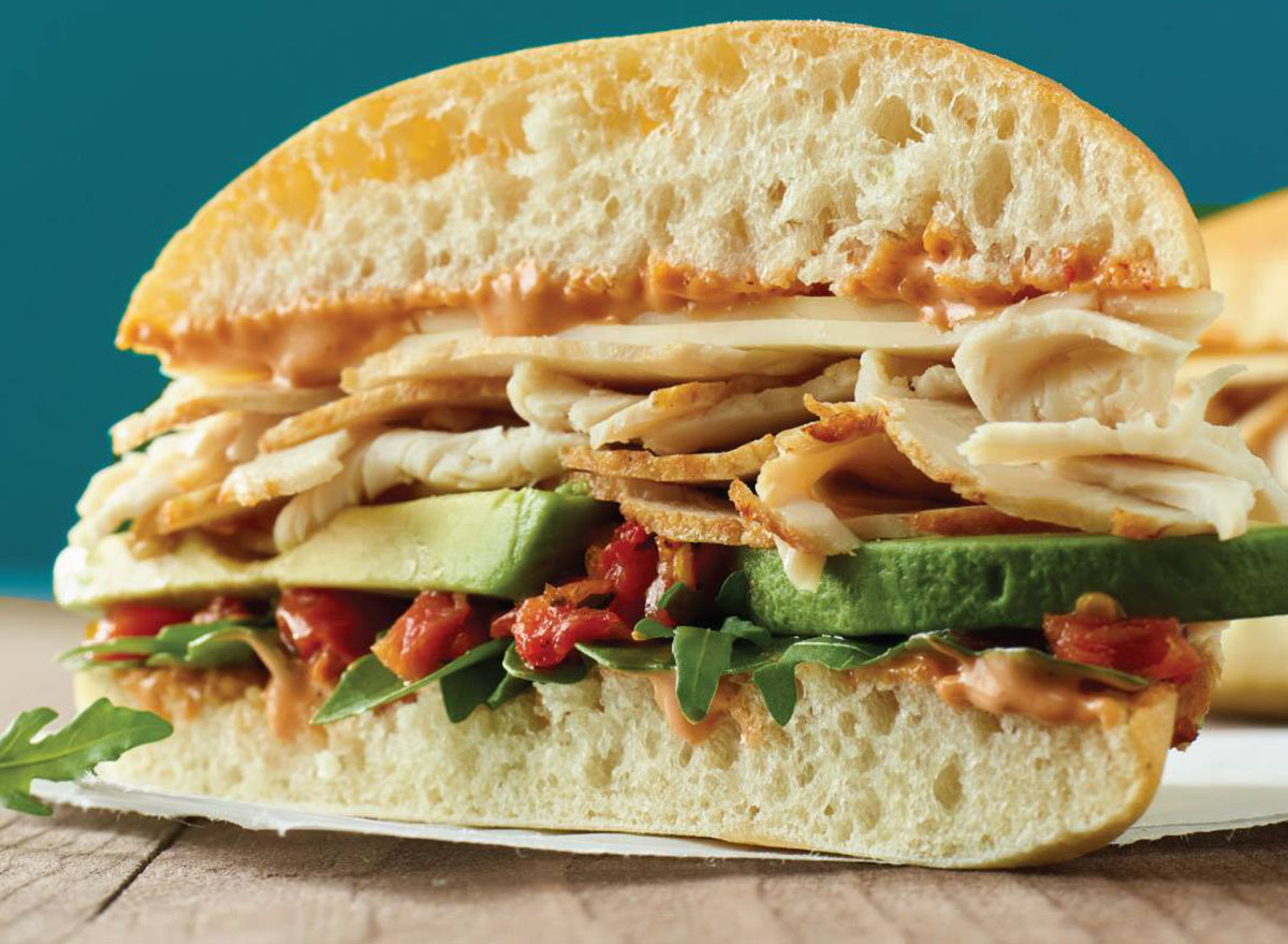 au bon pain chipotle turkey avocado sandwich