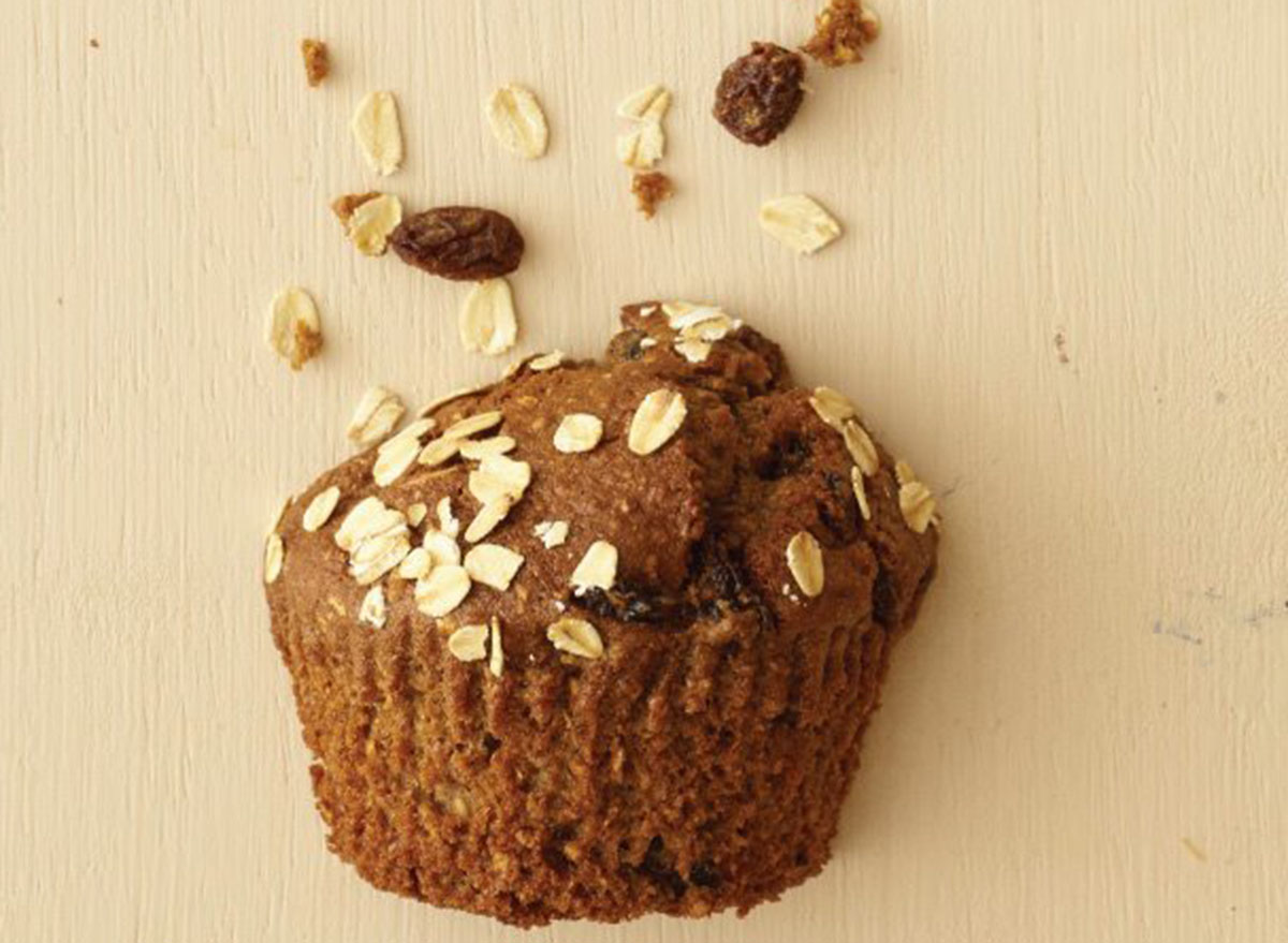 au bon pain raisin bran muffin