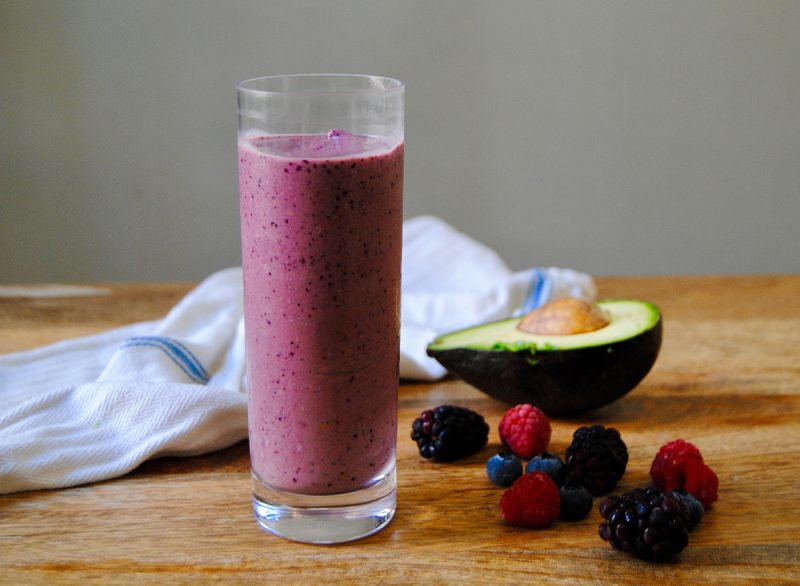Paleo AvocadoBerry Smoothie Recipe — Eat This Not That